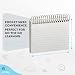Emraw Spiral Index Cards 3x5 Ruled (4 Pack) - Spiral Bound Index Cards, 50 Page Index Card Book, Bound Flash Cards for Studying, Lined Note Cards for Office, School Supply, College