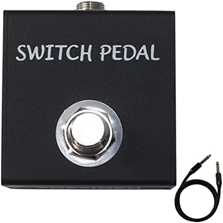 Yueyinpu Tap Switch Pedal For Guitar Effect Pedal With TS Cable (Unlatch Tap Switch)