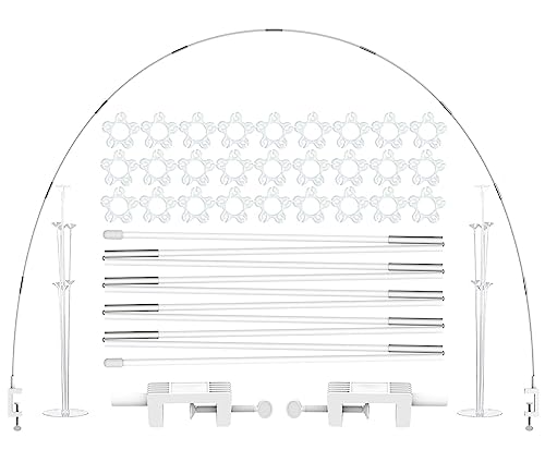 CZCPAPY Kit de arco de Globo de mesa, soporte de globo, arco de globo ajustable para fiestas,...