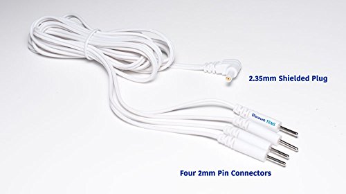 Tens Lead Wires, Port Doubler, 4 2Mm Pin Connectors (2 Pack), Discount Tens Brand #TOP2