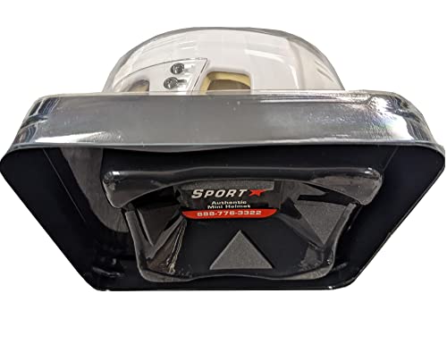 SportStar Mini Hockey Display Helmet &mdash; White &mdash; Philadelphia PHI