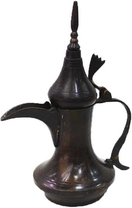 Brass Vintage Style Arabic Dallah/Coffee Pot. DLH2A (Small)