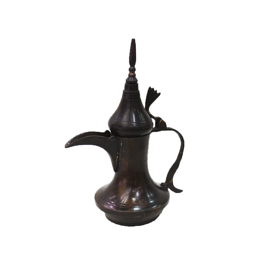 Brass Vintage Style Arabic Dallah/Coffee Pot. DLH2A (Small)