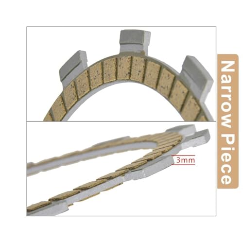 Disque d'embrayage moto compatible pour CRF450R 2011-2016 et DVX 400