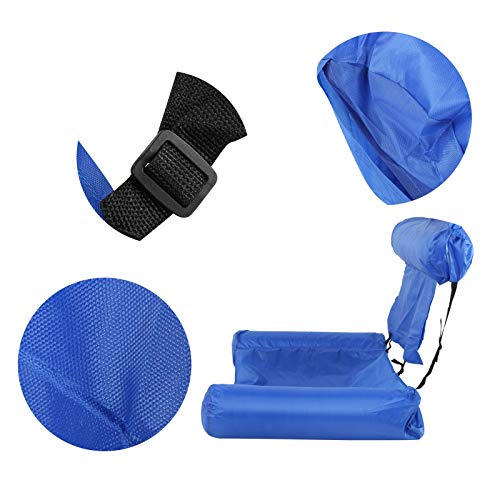 Cadeira Flutuante InfláVel Para Natação, Cadeira Dobrável Flutuante de água Sofá-Cama Inflável Para