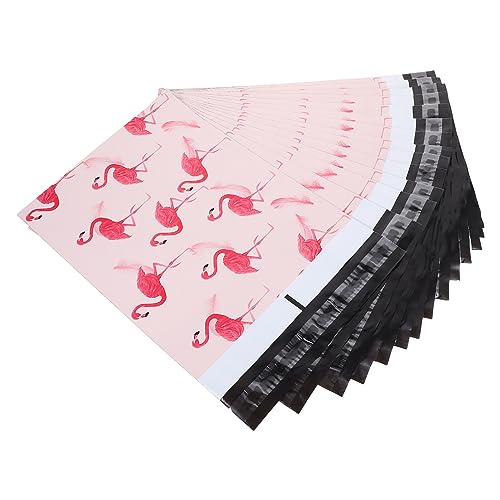 Cabilock 100 Pçs Flamingo Mailers Sacos Saco Envelope Autoadesivo Envelopes Envelopes Sacos Postais