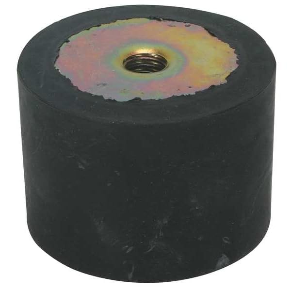 Vibration Isolator, 55 Lb Max, 5/16-18