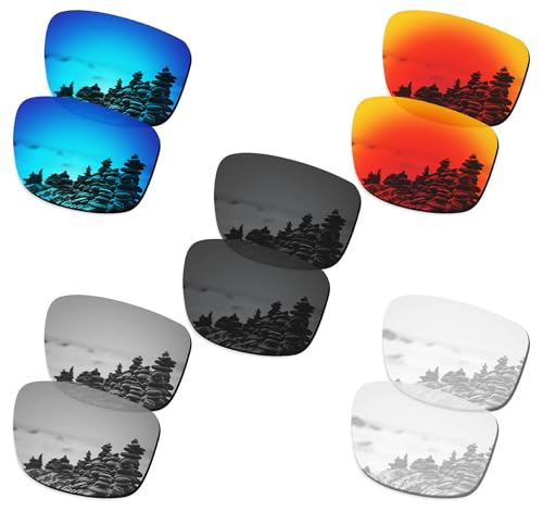 Verres Oakley Heliostat OO9231 : Lot de 5 verres de rechange contre l'éblouissement