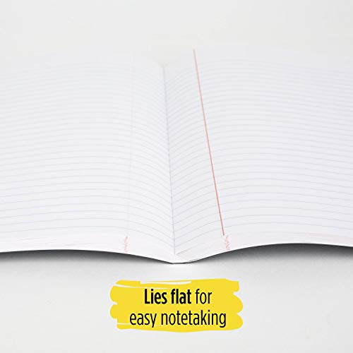 Five Star Composition Book, Notebook, College Ruled Paper, 100 Sheets, 9-1/2" X 7-1/2", Comp Book, Lime (72861) #TOP3