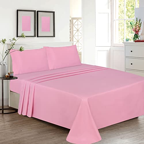 Ruvanti Bettlaken-Set, extra weich, gebürstete 1800 Mikrofaser, kühlend, Hotel-Luxus-Bettlaken inkl. Bettlaken, Spannbetttuch, Kissenbezüge. Tiefe Tasche, 38.1 cm, schmutzabweisend, 3-teilig Tinte Cover