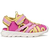 Geox J Sandal Airadyum Gi, Jaune Fuchsia, 35 EU