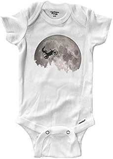 Motocross ET Flying Bicycle Crossover Infant Baby Boy Girl Clothes Onesies Bodysuits