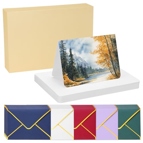 Tarjetas acuarela PATIKIL para pintar postales personalizadas y cartas a mano