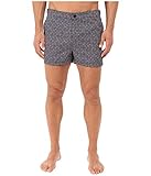 Original Penguin Men's Tile Print Fixed Box Swim Short