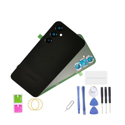 Vitre arrière pour Galaxy A546u, remplacer un dos brisé avec le cache d'objectif photo
