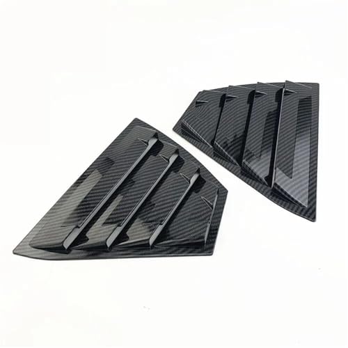 Persiennes de lunette arrière look carbone pour Nissan Sentra Sylphy 2020-2022 custom