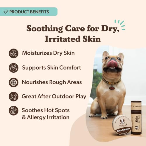 Natural Dog Company Skin Soother Dog Balm, 1 oz Tin