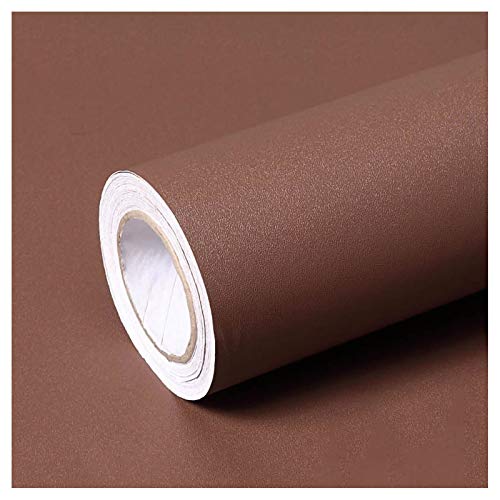 Papel adhesivo para muebles marrón bandezid de 5 metros para eliminar manchas de grasa 2