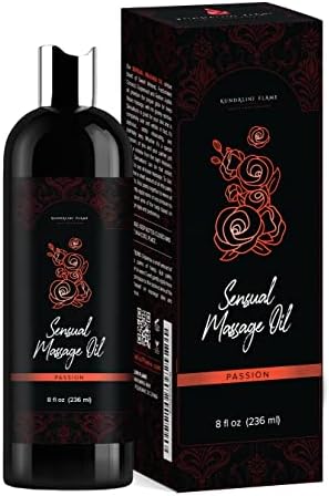 Sensual Massage Oil - Passion - Erotic Hemp Massage Oil for Couples