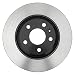 ACDelco 18A2752 Professional Rear Disc Brake Rotor