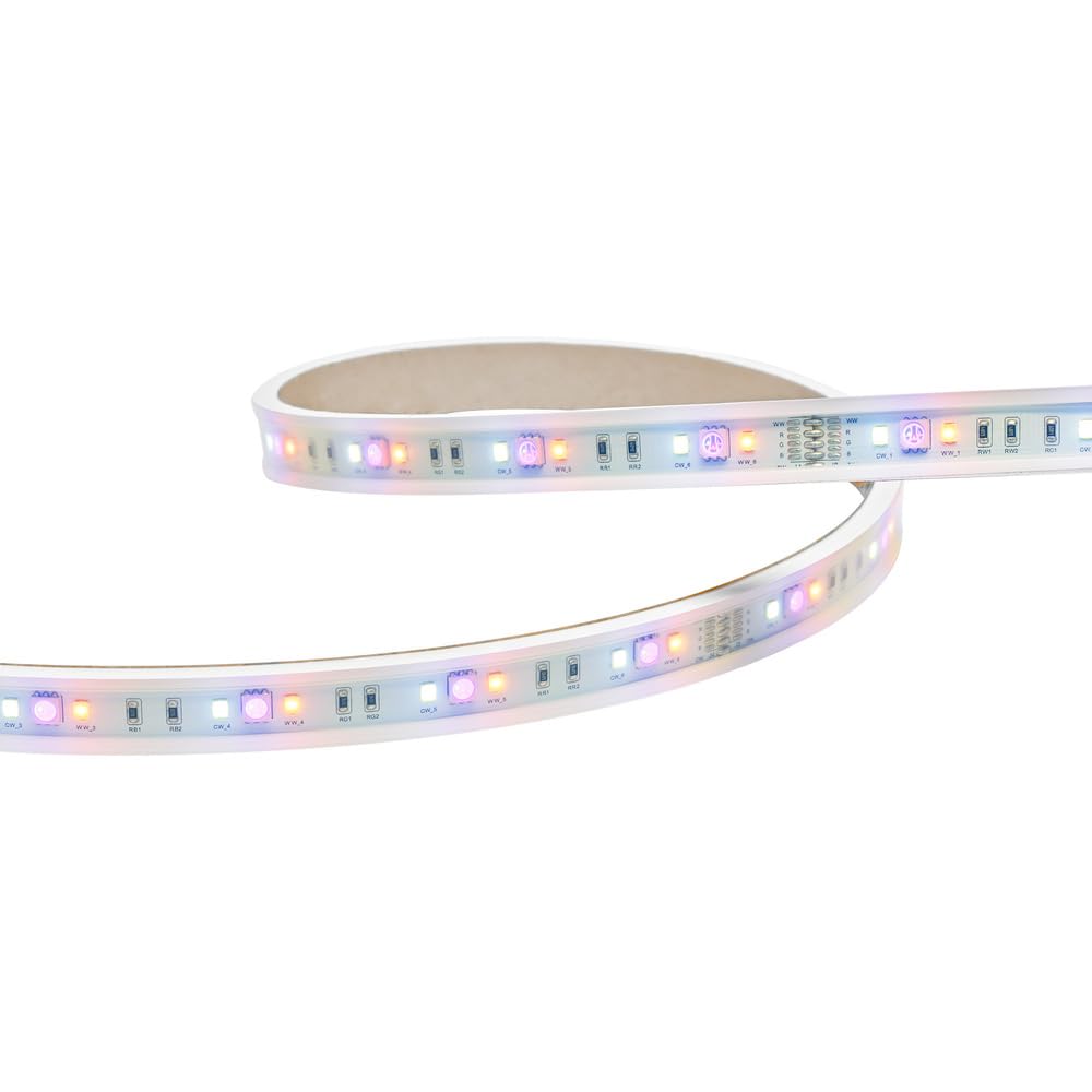 Homematic IP Smart Home Lightstrip Set 2 m, illuminazione indiretta, controllo tramite app, Google Assistant e Alexa