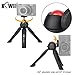 KIWIFOTOS Universal Mini Camera Tripod with 360° Ball Head Table Tripod for X100VI X100V with 1/4 Inch Screw for ZV-1 RX100 DSLR Phone Webcam Vlog