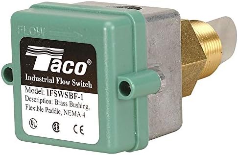 Industrial Flow Switch, 1 Count, Green, Push Button Actuator, Automatic Operation, IP00 Rated, IFSWSBF-1