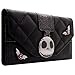 Nightmare Before Christmas Jack Kopfschmuck Portemonnaie Geldbörse Schwarz