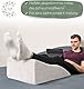 Ergonomisches Venenkissen zum Beine hochlagern - Beinauflage zum Beine hochlegen - Beinhochlagerungskissen - Keilkissen Stützkissen für Beine & Knie ideal als Lymphkissen und Venenkeil für beide Beine