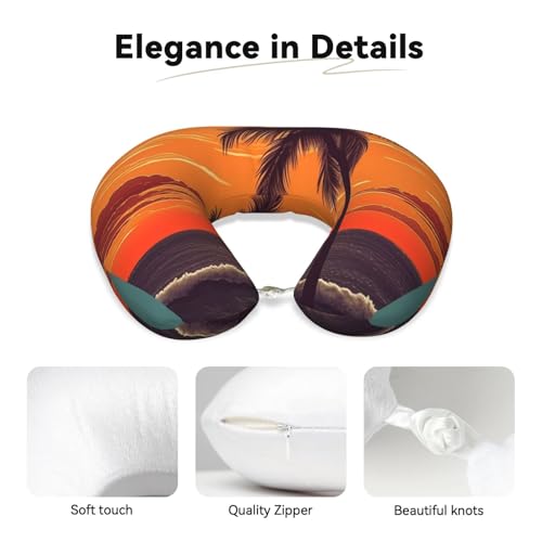 Almohada de Espuma Viscoelástica para Cuello Viaje miniatura 2