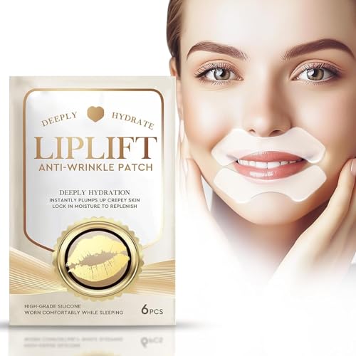 Anti Wrinkle Patches for Lip, Smooth Fine Lines & Wrinkles, Silicone Wrinkle Patches with Hydrolyzed...