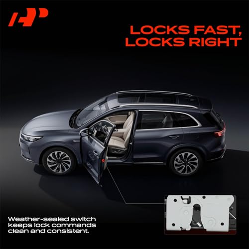 Image of A-Premium Rear Right Passenger Side Door Lock Actuator Compatible with Ford | for Focus 2004-2007, Focus 2002