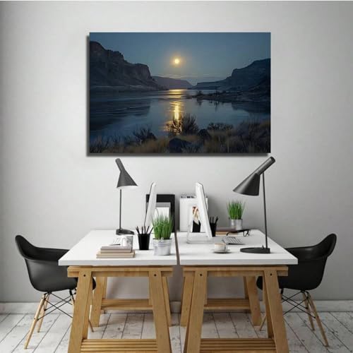 Peinture impression plage et vagues pour un salon apaisant - 4