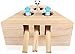 gongxi Katzenjagdspielzeug Katze Interaktives Übungsspielzeug Holzpuzzle-Box Schlagen Sie EIN Maulwurf-Maus-Katzen-Schlagspiel