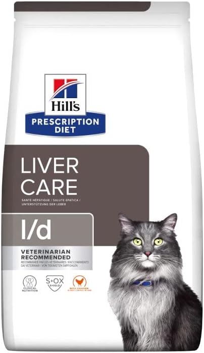 Hills Prescription Diet L/D Feline Dry Cat Food - 1.5Kg