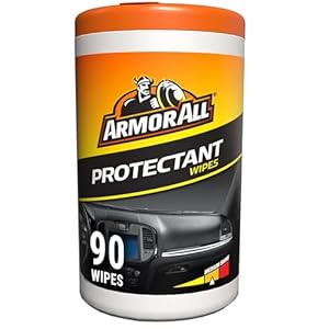 Armor All Original Protectant Wipes, Car Interior Cleaner Wipes with UV Protection to Fight Cracking & Fading, 90 Count