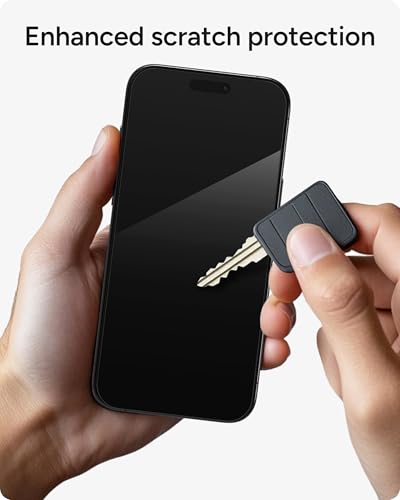 Image of ZAGG Glass Elite Privacy iPhone 15 Pro Max Screen Protector - 5X Stronger with Reinforced Edges, 2-Way Privacy Filter, Scratch & Smudge-Resistant Surface, InvisibleShield, Easy to Install