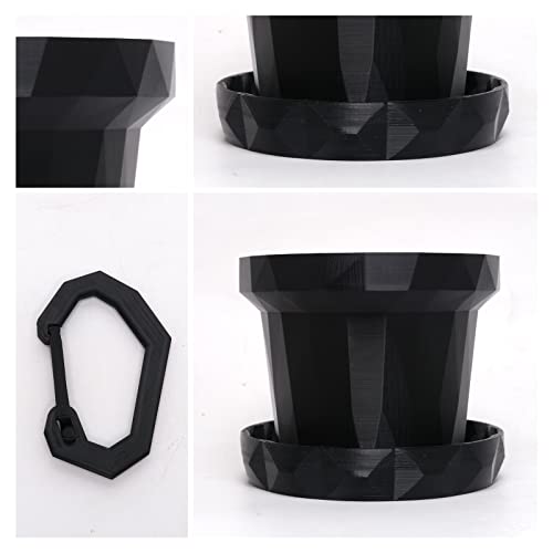 Image of 3DHoJor PETG Filament 1.75mm 3D Printing Filament 1kg*4 Bundle 3D Filament 1.75mm Dimensional Accuracy + /- 0.03mm Non Tangling Non Clogging,Print with Most 3D Printers-4Pack Black
