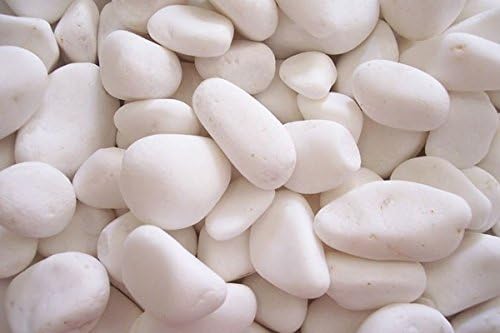 Feng Shui Decorative Pebbles - Pure White - 3 Pack
