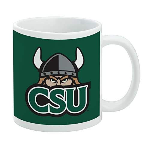Cleveland State University Primary Logo Ceramic Coffee Mug, Novelty Gift Mugs for Coffee, Tea and Hot Drinks, 11oz, White