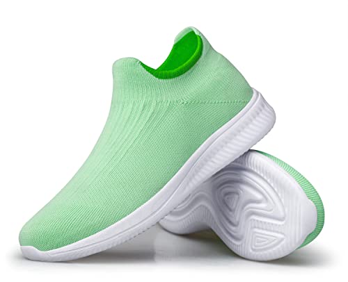 Image of vibdiv Pull-on Shoes Women Sock Sneakers Casual Lightweight Walking Jogging Yoga Indoor Outdoor Travel