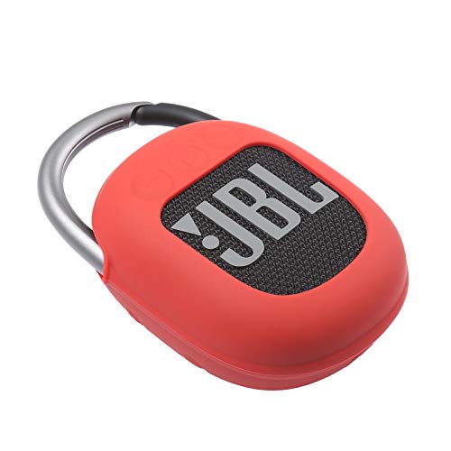 WERICO Protective Silicone Case Sleeve for JBL CLIP 4 Bluetooth Speakers (Red) - Image 3