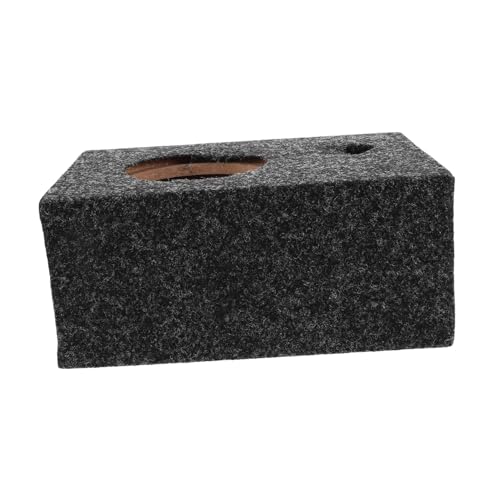 MUCKLILY Audio Enclosure for Vehicle Subwoofer Speaker Box Frequency Ports Compatible Car Audio Enclosure Enhanced Sound Quality for Various Models