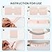 Satin Mask Strap Covers, Mask Frame Covers Compatible with DreamWear or ResMed AirFit Silky Satin Headgear Cover Set C P A Accessories & Supplies Face Cushion Pads for Reduce Red Marks (Pink)