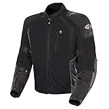 Joe Rocket 1516-4003 Phoenix Ion Men's Mesh Motorcycle Jacket (Black, Medium)
