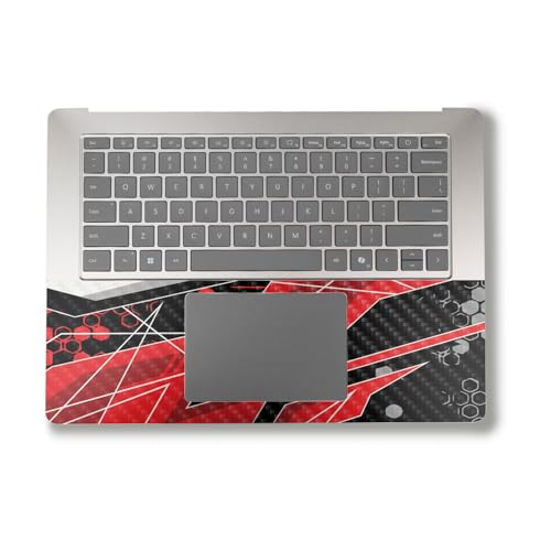 Image of Carbon Fiber Laptop Skin Compatible with Alienware M18 R2 (2024) - Racing Chaos - Premium 3M Vinyl Protective Wrap Decal Cover - Easy to Apply | Crafted in The USA by MightySkins