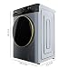 Imagen de Cecotec Lavadora 8Kg Carga Frontal Bolero DressCode 8610 Inverter Ice Blue A