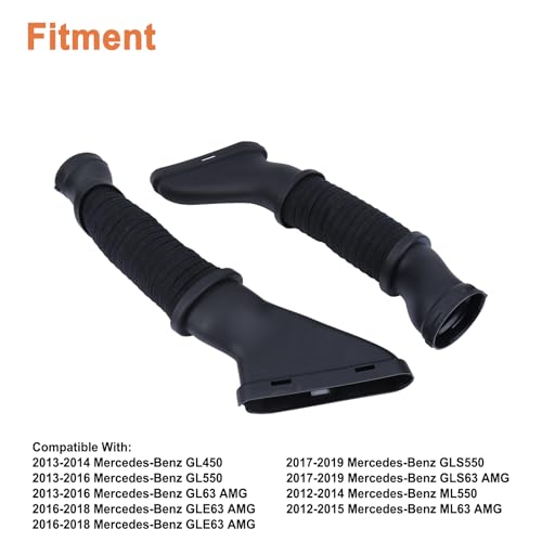 image for YOUYIEN Air Intake Inlet Duct Hose (Left And Right).Replaces Part 2780