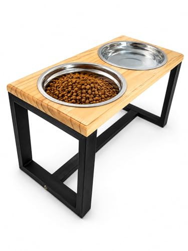 Comedouro Alto Duplo para Cães Tamanho G