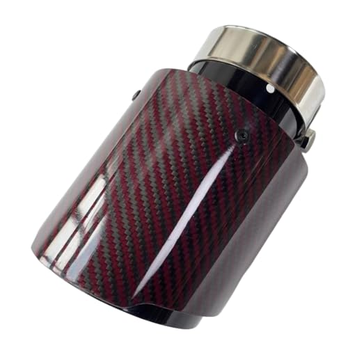 Système tuyau échappement voiture acier inoxydable et carbone thermique 63-76mm